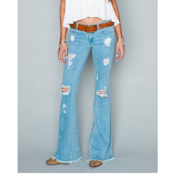 Show Me Your MuMu Denim - Show Me Your Mumu Phoenix Flare Jeans Sz 24